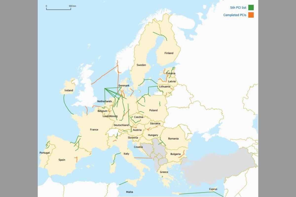 REPowerEU, la mappa dell'infrastruttura dell'elettricità in Europa